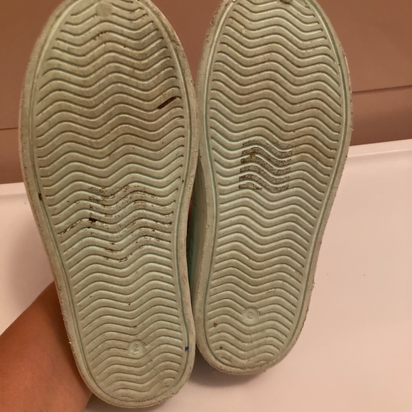 Girl’s Sketchers light up foamies size 2 - Picture 5 of 7